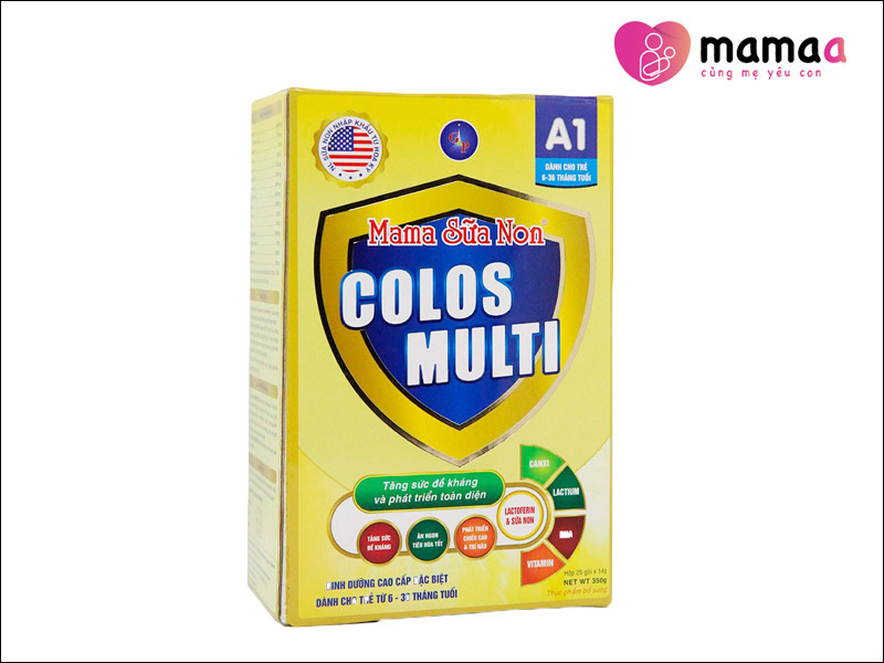 Mama Sữa Non cho trẻ biếng ăn Colos Multi A1