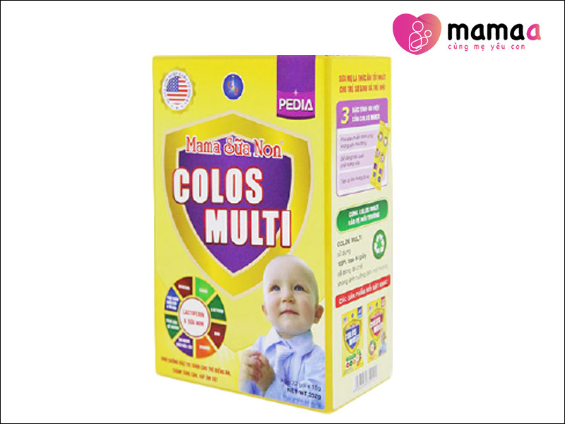 Mama sữa non cho trẻ sơ sinh Colos Multi Pedia 