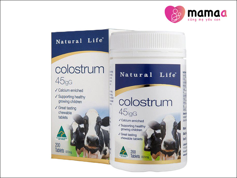 Sữa non viên Colostrum Natural Life