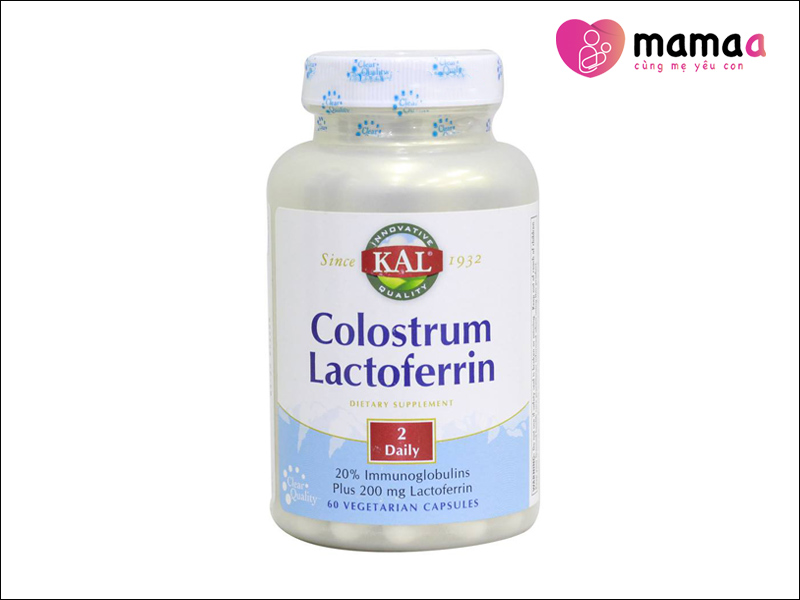 Sữa non cho trẻ sơ sinh Colostrum Lactoferrin