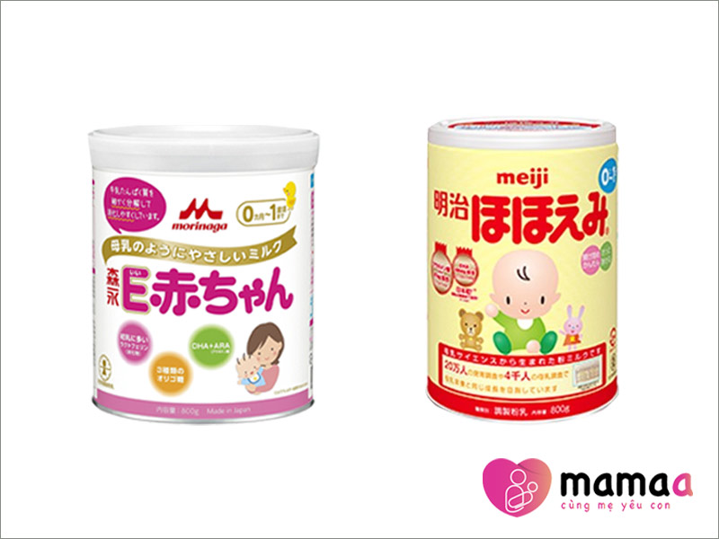 Những thương hiệu sữa Nhật tốt nhất dành cho trẻ sơ sinh