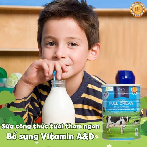 sữa bột nguyên kem bổ sung Vitamin A&D Full cream Milk powder
