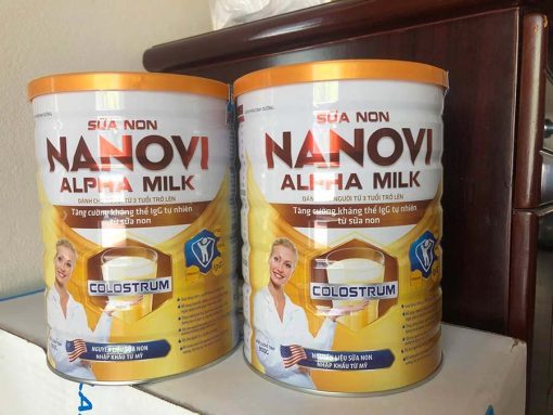 Sữa non Nanovi Alpha Milk