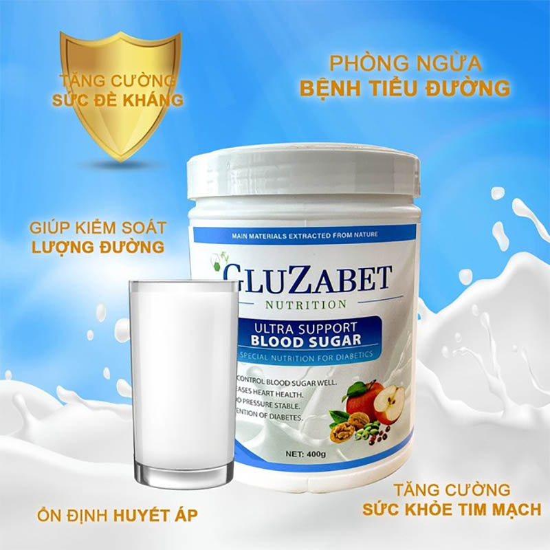 Sữa non tiểu đường Gluzabet