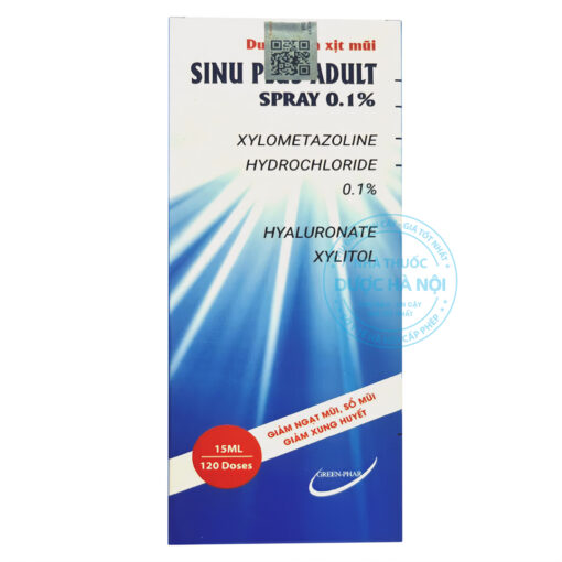 xịt mũi SINU PLUS ADULT SPRAY 0.1%